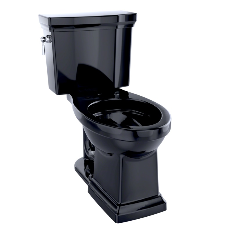 TOTO CST404CEF#51 Promenade Ii Two-Piece Elongated 1.28 Gpf Universal Height Toilet - Ebony