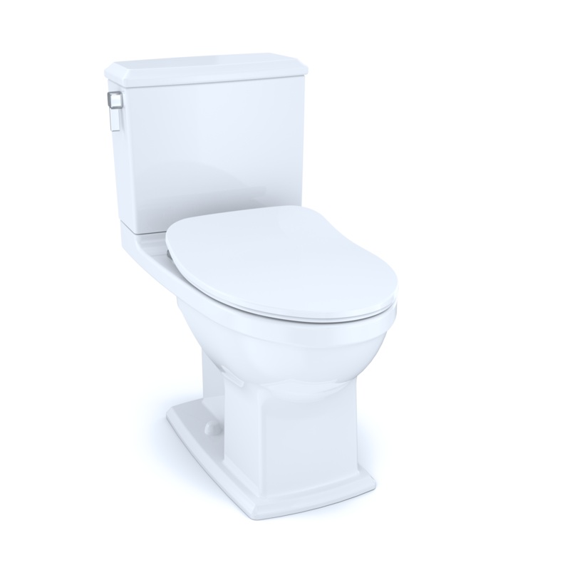 TOTO MS494234CEMFG#01 Connelly Two-Piece Elongated Dual Flush 1.28 And 0.9 Gpf Toilet With Cefiontect - Cotton White