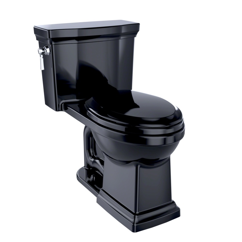 TOTO MS814224CUF#51 Promenade Ii 1G One-Piece Elongated 1.0 Gpf Universal Height Toilet - Ebony