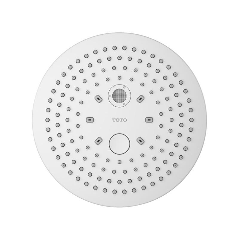 TOTO TBW01004U4#CP G Series 1.75 Gpm Two Spray Function 8.5 Inch Round Showerhead With Comfort Wave And Warm Spa - Polished Chrome
