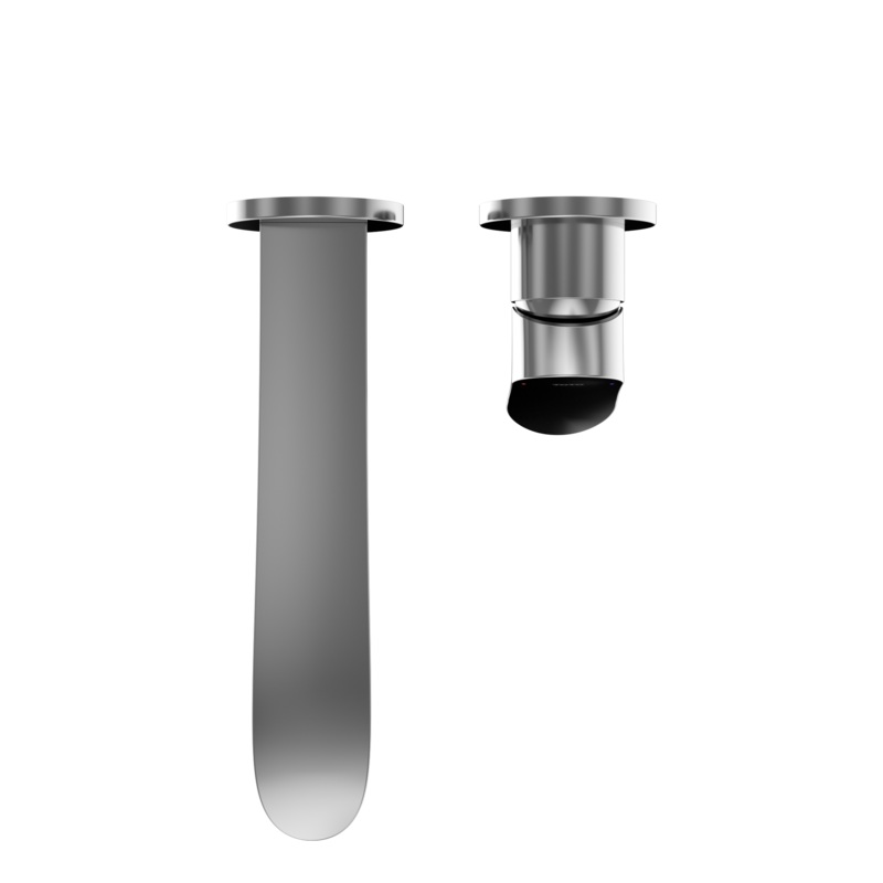 TOTO TLG01311UA#CP Go 1.2 Gpm Wall-Mount Single-Handle L Bathroom Faucet With Comfort Glide Technology - Polished Chrome