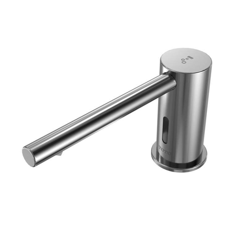TOTO TLK07001G#CP Round S Touchless Auto Foam Soap Dispenser Spout - Polished Chrome