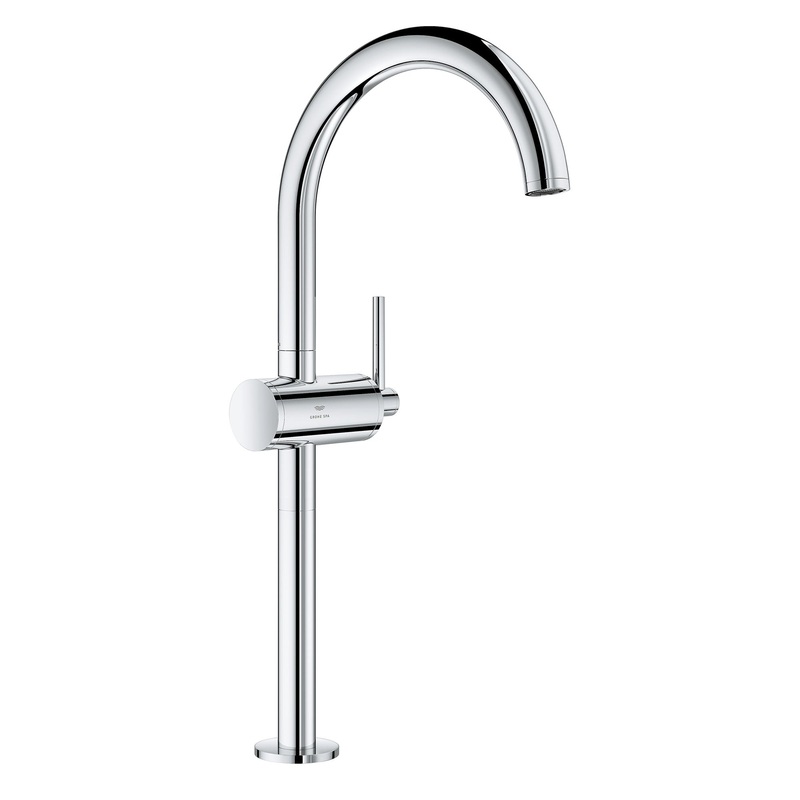 GROHE 24352000 Single Hole Single-Handle XL-Size Bathroom Faucet 1.2 GPM , Chrome
