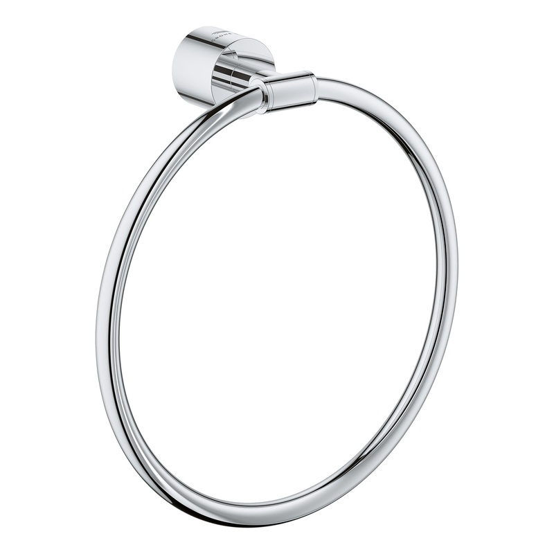 GROHE 40887000 Atrio 8" Towel Ring , Chrome
