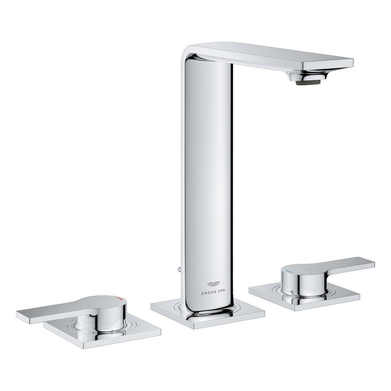 GROHE 20584001 Allure 8-inch Widespread 2-Handle M-Size Bathroom Faucet 1.2 GPM , Chrome