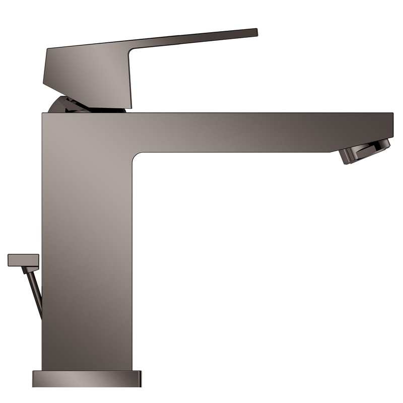 GROHE 23670A00 Single Hole Single-Handle M-Size Bathroom Faucet 1.2 GPM , Hard Graphite