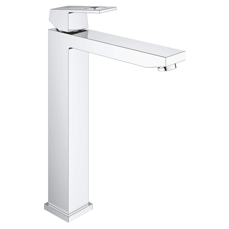 GROHE 23671A00 Single Hole Single-Handle Deck Mount Vessel Sink Faucet 1.2 GPM , Hard Graphite