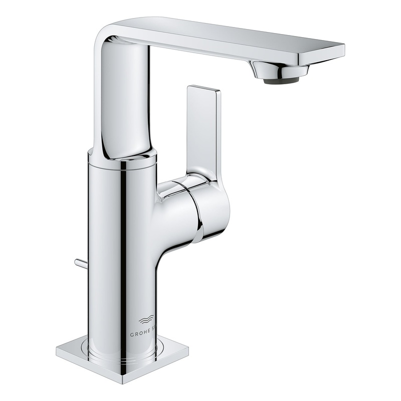 GROHE 23857001 Allure Single-Hole Single-Handle M-Size Bathroom Faucet 1.2 GPM , Chrome