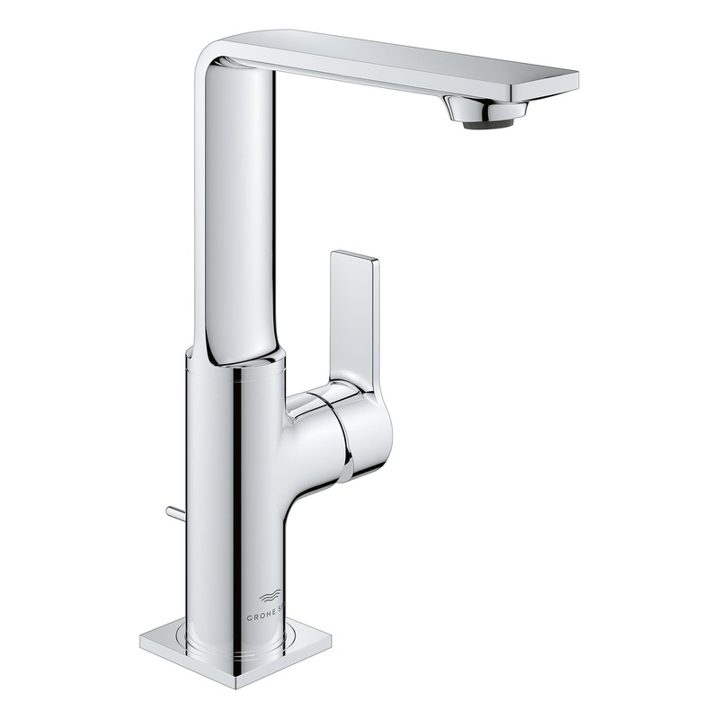 GROHE 23858001 Allure Single-Hole Single-Handle L-Size Bathroom Faucet 1.2 GPM , Chrome