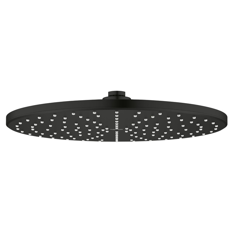 GROHE 265692430 310 Mono Shower Head, 12" - 1 Spray, 1.75 gpm , Matte Black