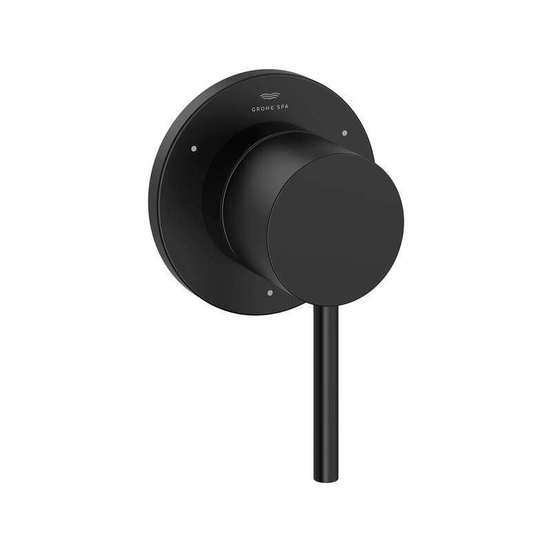 GROHE 294092430 3-Way Diverter Trim , Matte Black