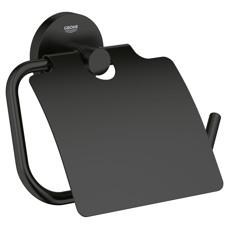 GROHE 403672431 Paper Holder , Matte Black