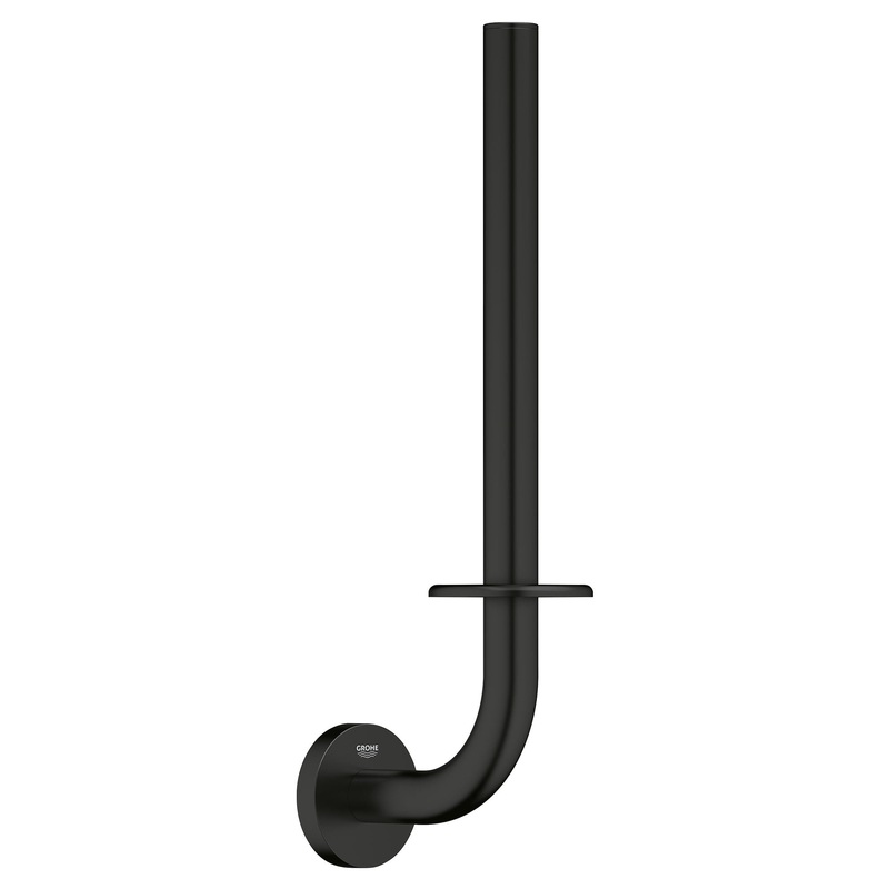 GROHE 410782431 Double TP Holder , Matte Black