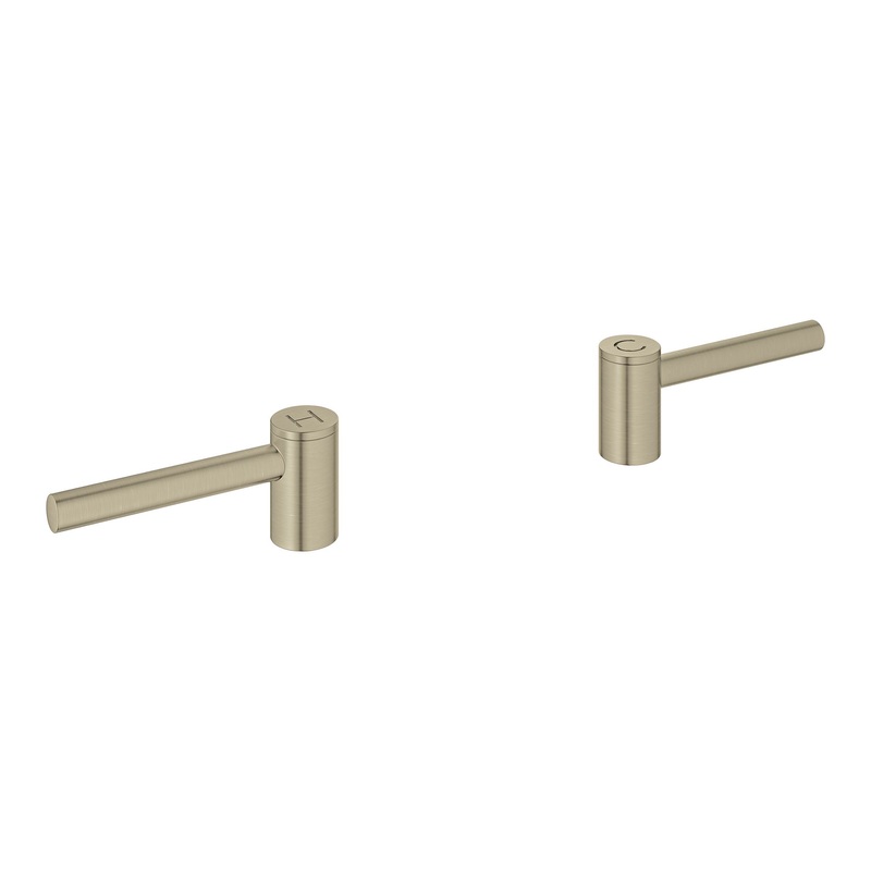 GROHE 14216EN0 Lever Handles (Pair) , Brushed Nickel