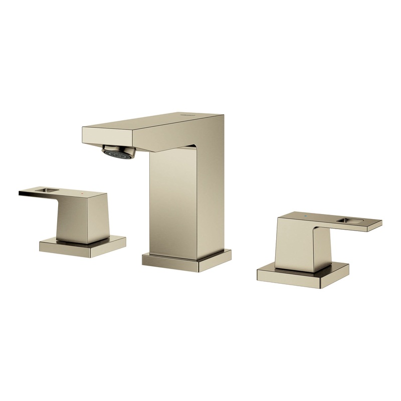 GROHE 20370ENA 8-inch Widespread 2-Handle S-Size Bathroom Faucet 1.2 GPM , Brushed Nickel