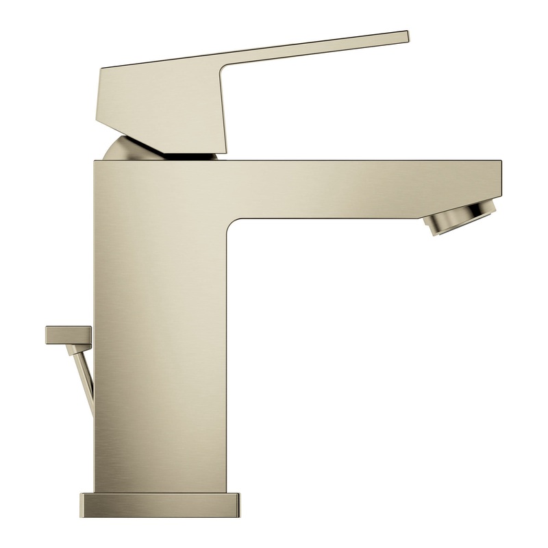 GROHE 23129ENA Single Hole Single-Handle S-Size Bathroom Faucet 1.2 GPM , Brushed Nickel