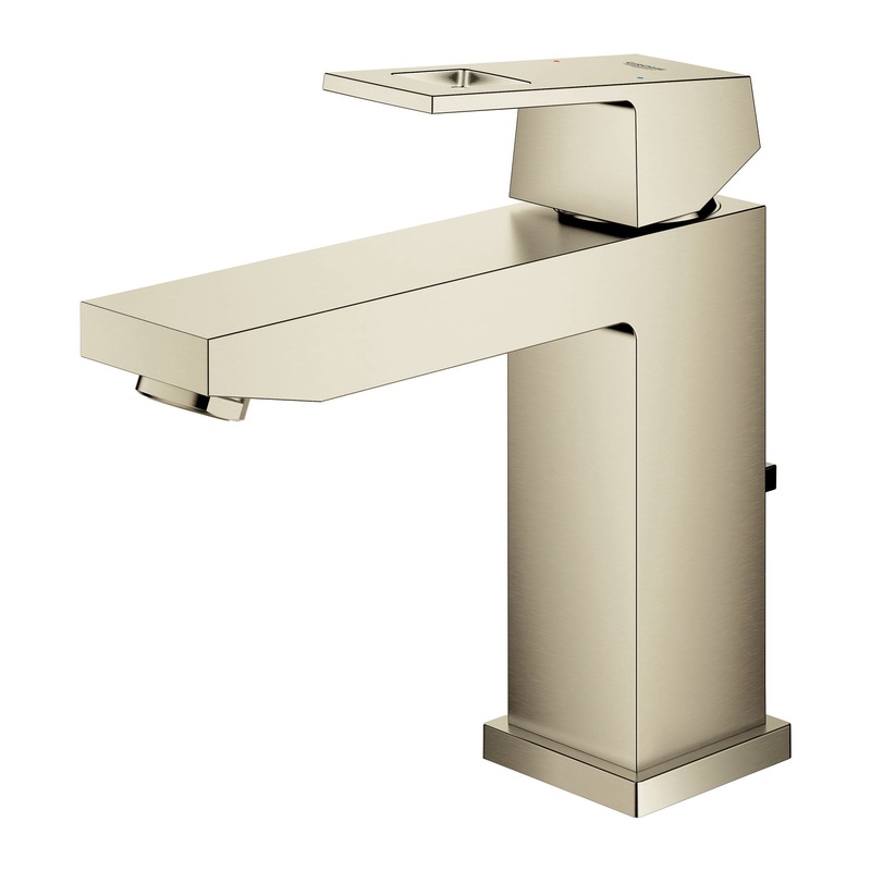 GROHE 23670EN0 Single Hole Single-Handle M-Size Bathroom Faucet 1.2 GPM , Brushed Nickel