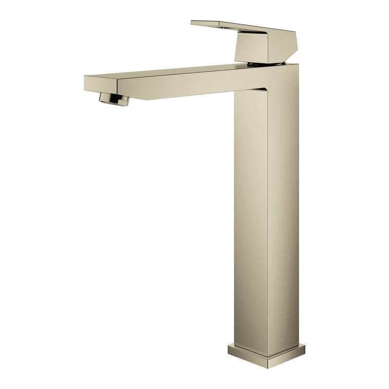 GROHE 23671EN0 Single Hole Single-Handle Deck Mount Vessel Sink Faucet 1.2 GPM , Brushed Nickel