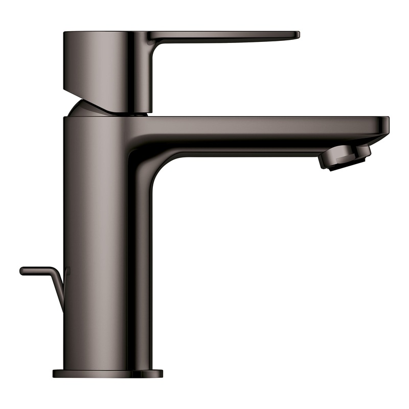 GROHE 23824A0A Single Hole Single-Handle XS-Size Bathroom Faucet 1.2 GPM , Hard Graphite