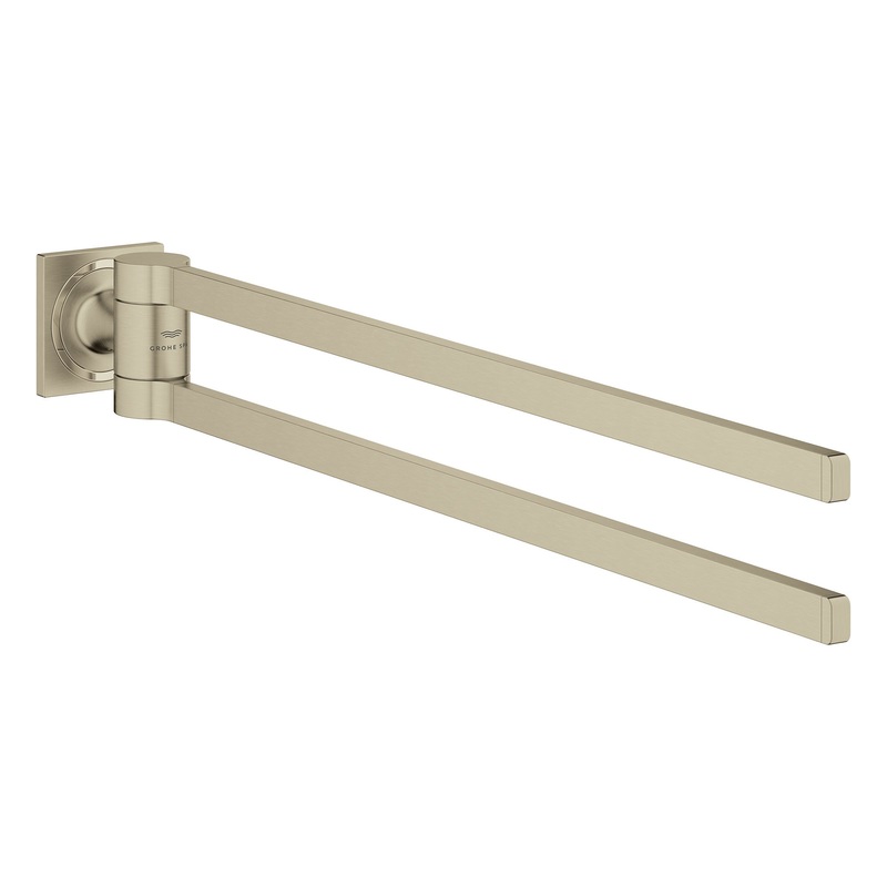 GROHE 40342EN1 Allure 24" Double Towel Bar , Brushed Nickel