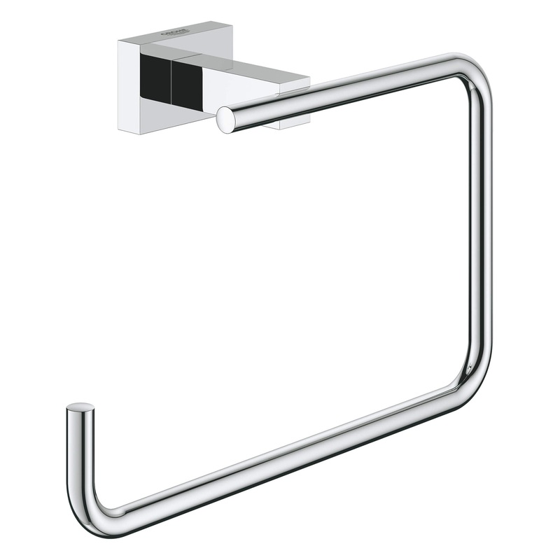 GROHE 40510EN1 8" Towel Ring , Brushed Nickel