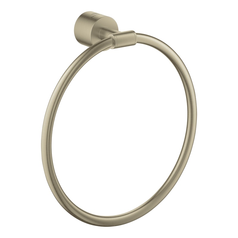 GROHE 40887EN0 Atrio 8" Towel Ring , Brushed Nickel
