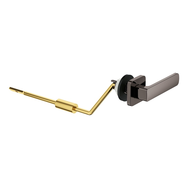 GROHE 49134A00 Right-Hand Trip Lever , Hard Graphite