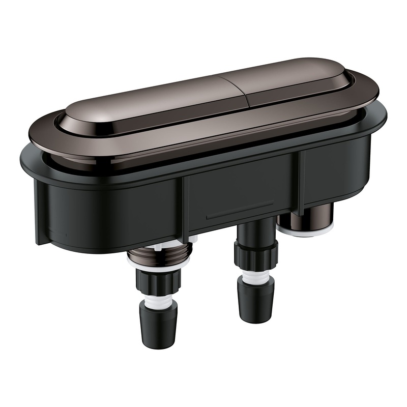 GROHE 49140A00 Essence Left-Hand Trip Lever , Hard Graphite