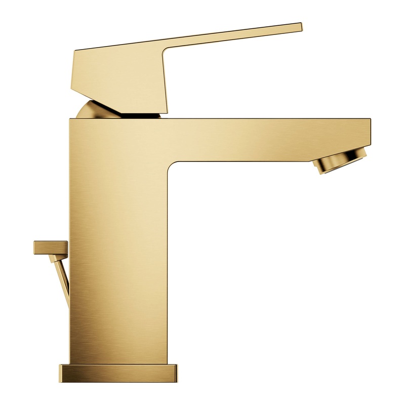 GROHE 23129GNA Single Hole Single-Handle S-Size Bathroom Faucet 1.2 GPM , Brushed Cool Sunrise