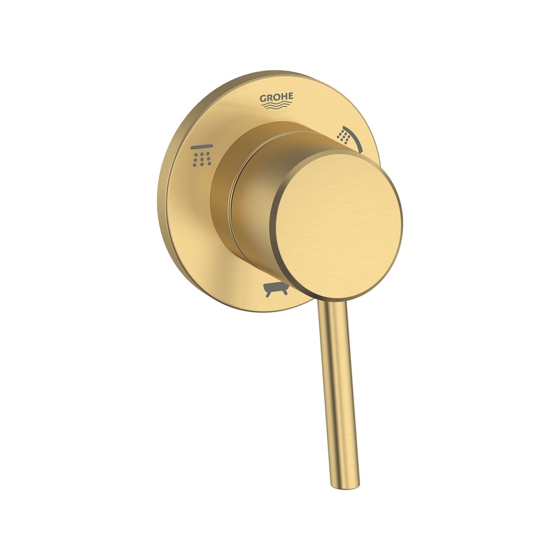 GROHE 29106GN1 3-Way Diverter Trim , Brushed Cool Sunrise