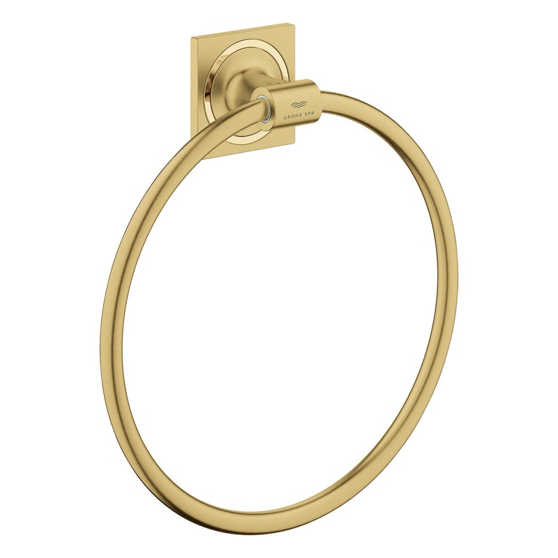 GROHE 40339GN1 Allure Towel Ring , Brushed Cool Sunrise