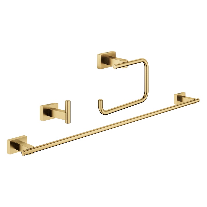 GROHE 40777GN1 3-in-1 Accessory Set , Brushed Cool Sunrise