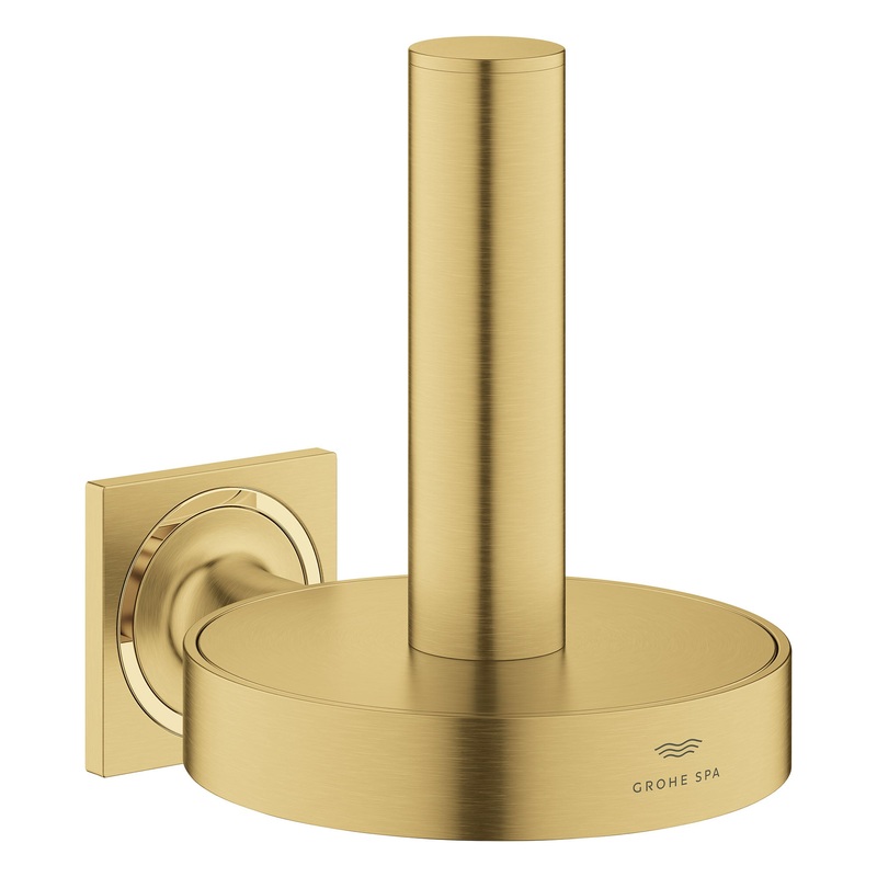 GROHE 40956GN1 Allure Reserve Toilet Paper Holder , Brushed Cool Sunrise
