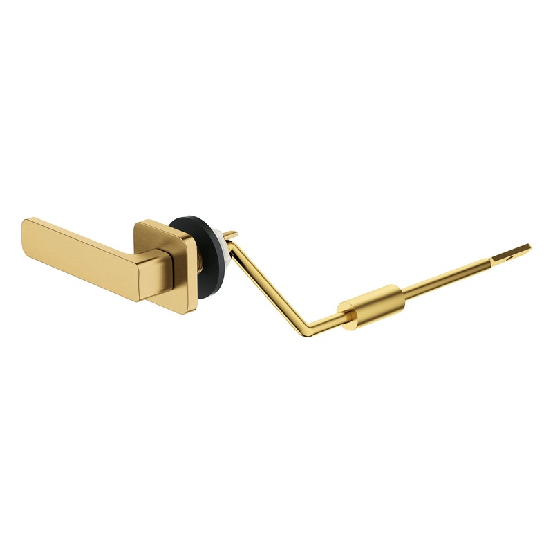 GROHE 49131GN0 Left-Hand Trip Lever , Brushed Cool Sunrise