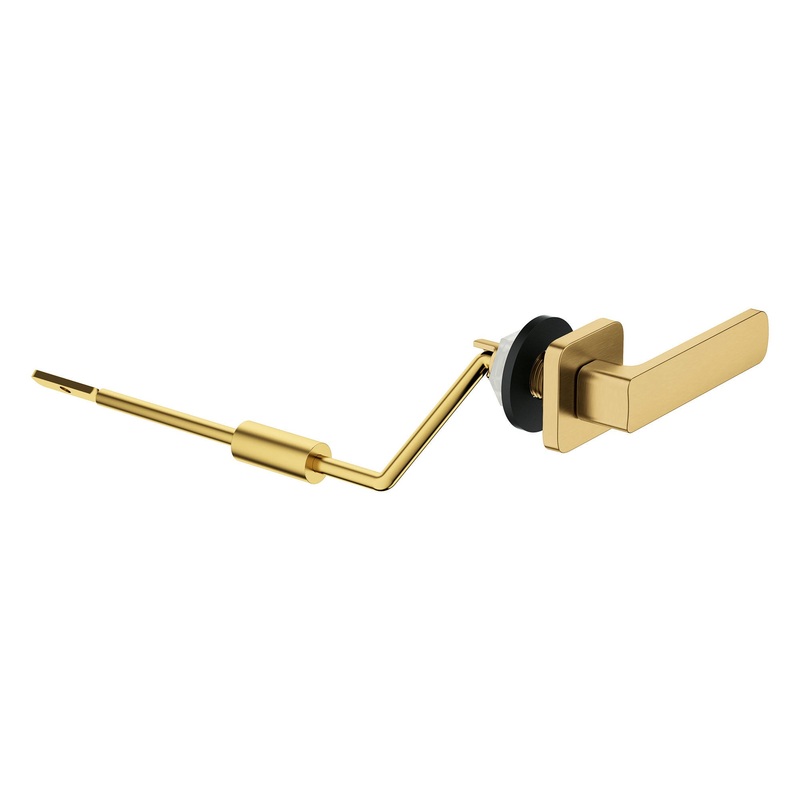 GROHE 49134GN0 Right-Hand Trip Lever , Brushed Cool Sunrise