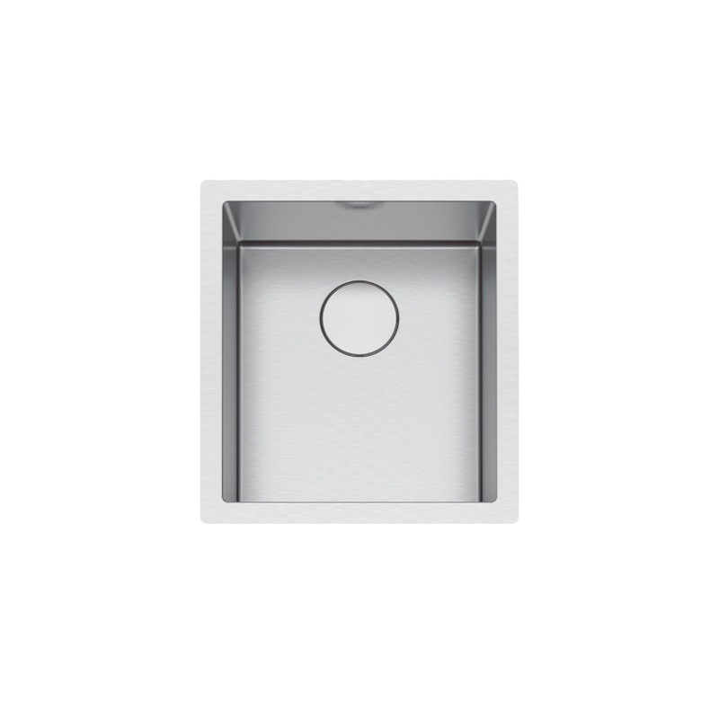 FRANKE PS2X110-15 Professional 2.0 17.5-in. x 19.5-in. 16 Gauge Stainless Steel Undermount Single Bowl Kitchen Sink - PS2X110-15 In Diamond