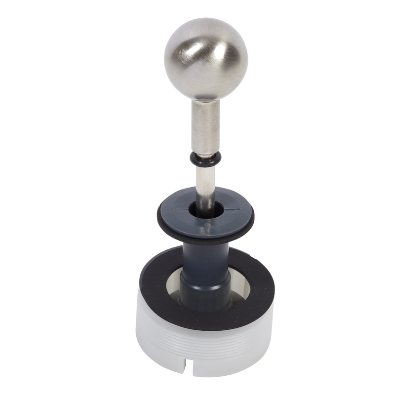 AMERICAN STANDARD 012653-2950A, Bathtub Spout Diverter Replacement Kit in Brushed Nickel