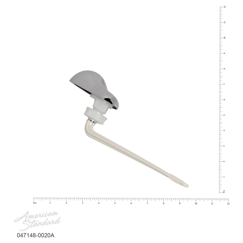 AMERICAN STANDARD 047148-0020A, Left Hand Toilet Trip Lever in Chrome