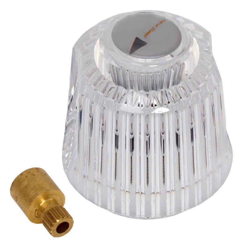 AMERICAN STANDARD 050074-0070A, Bath Shower Clear Acrylic Knob Handle