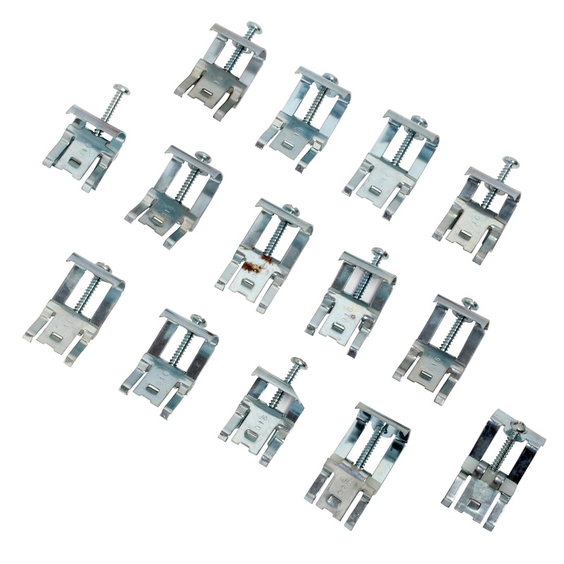 AMERICAN STANDARD 790774-0070A, Drop-In Stainless Steel Sink Mounting Clips