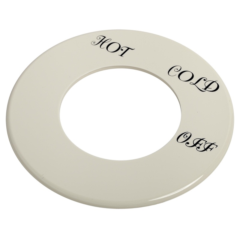 AMERICAN STANDARD 923005-0070A, Hampton Dial Plate with Hot Cold and Off