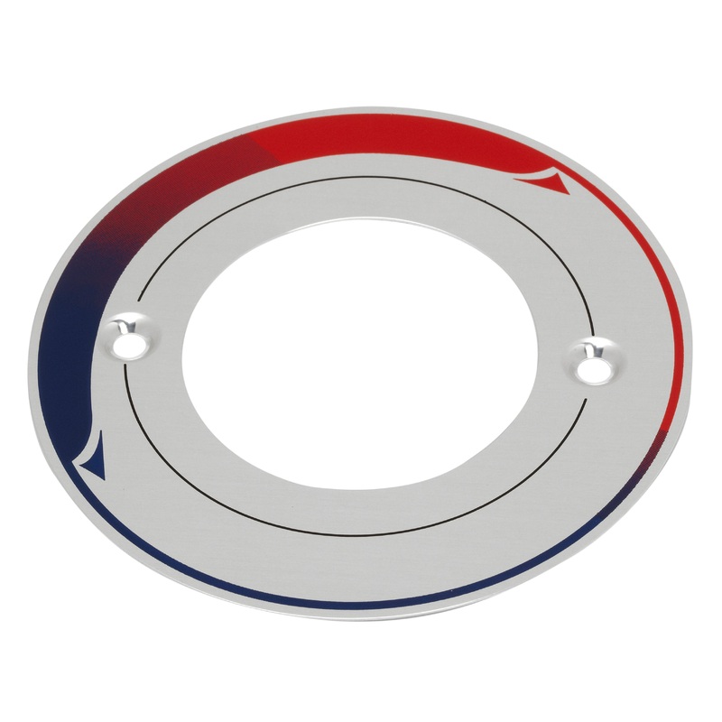 AMERICAN STANDARD M909606-0020A, Colony Soft Dial Plate Decal in Chrome