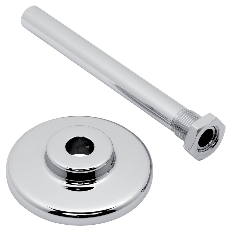 AMERICAN STANDARD M964120-0020A, Escutcheon & Conduit & Nut -S/A -Rp- in Chrome