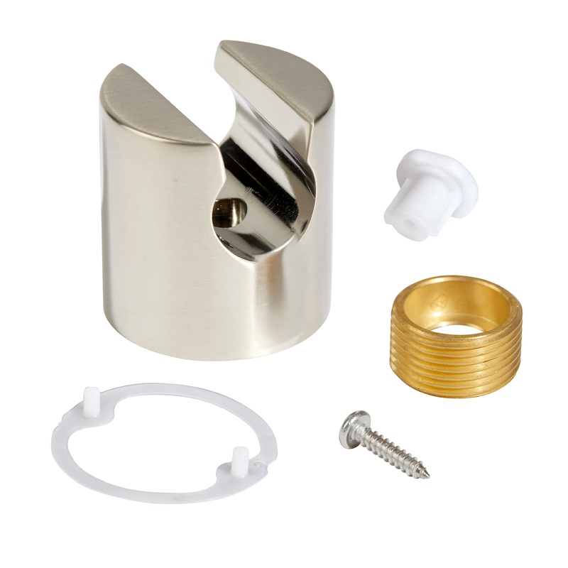 AMERICAN STANDARD M964976-2950A, Round Shower Bracket Kit in Brushed Nickel