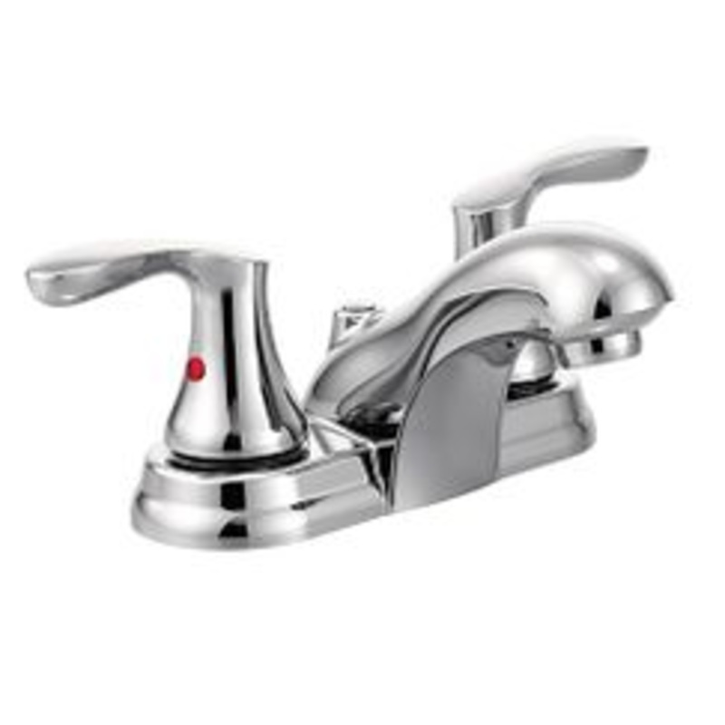 MOEN 40224 Cornerstone Cstn Lav 2H Cs W/O Waste Chr In Chrome