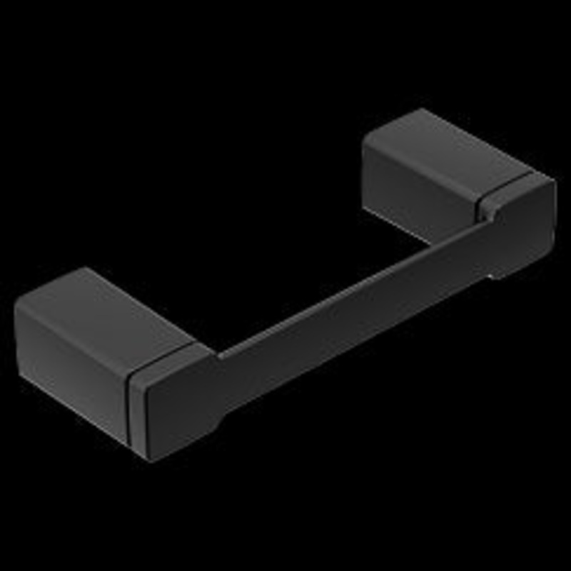 MOEN YB8808BL 90 Degree  Pivoting Paper Holder In Matte Black