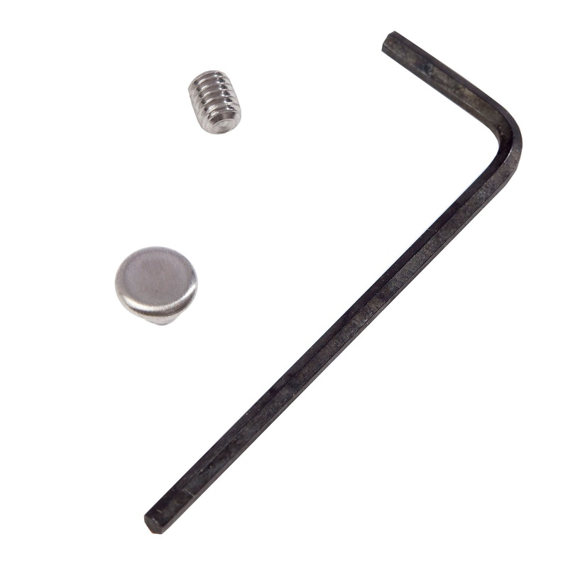 AMERICAN STANDARD M970376-0750A, Button & Screw Kit in Stainless Stl