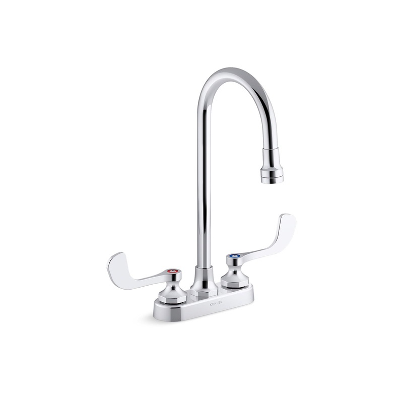 KOHLER K-400T70-5ATA-CP Triton Bowe Centerset Lavatory Faucet, Less Drain, 0.35 Gpm In Polished Chrome