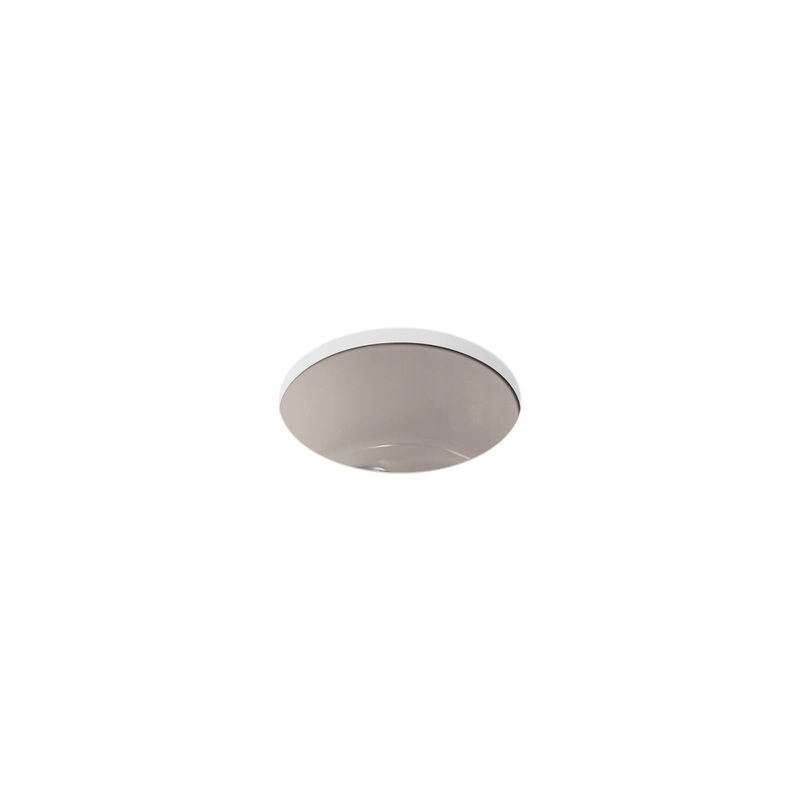 KOHLER K-6565-TRF Porto Fino 18-1/2" Top-/Undermount Single-Bowl Bar Sink In Truffle