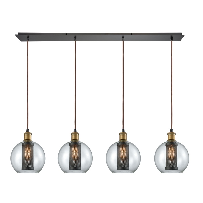 ELK SHOWROOM 14530/4LP Bremington 46'' Wide 4-Light Pendant - Oil Rubbed Bronze